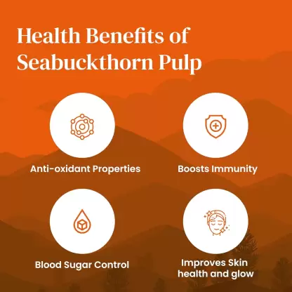 Srishma Sea Buckthorn Juice, Himalayan Berry, Enrich With Omega 3,6,9 & 7 (500 ml) - Image 3