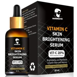 BEARDMASTER Vitamin C Serum for face with hyaluronic acid & Aloe Vera Extract (30 ml)