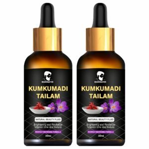 Beardmaster Kumkumadi Tailam – Natural Kumkumadi Oil for Glowing, Bright & Even-Toned Skin (30ml) Pack Of 2
