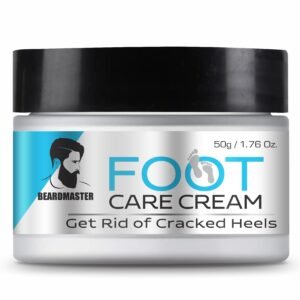 Beardmaster Foot Care Cream – Crack Heel Repair & Deep Moisturizing Cream for Dry, Rough Feet (50g)